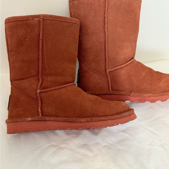 Bearpaw Women’s Sheepskin Boots Size 6 – Terracotta Mid-Calf - Picture 5 of 11